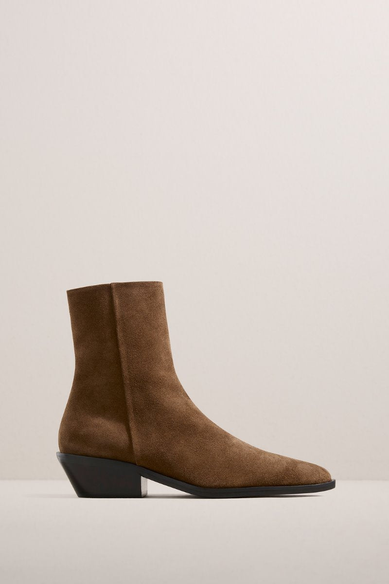 THE HUDSON BOOT-NUTMEG SUEDE Footwear A.Emery 