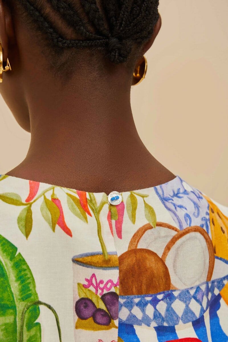 FRESH TABLE BLOUSE-OFF-WHITE Tops Farm Rio 