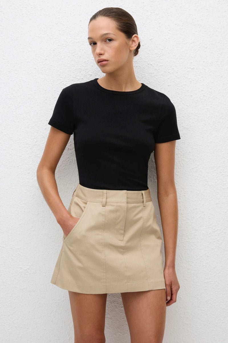 UTILITY MINI SKIRT-SAND Skirts Matteau 