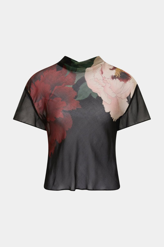 FLORIAN TOP-WILDFLOWER FLORAL Tops SIR. 