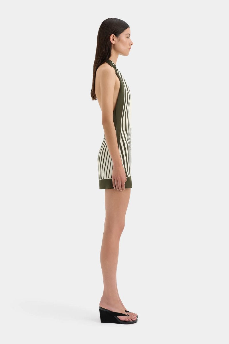 LEILANA MINI DRESS-GARDEN STRIPE Mini Dress SIR. 