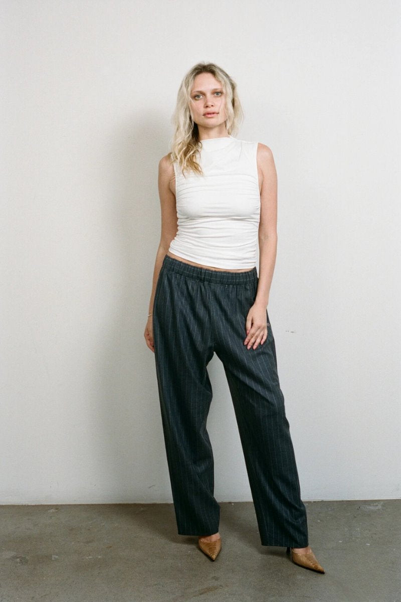 NAYA TROUSER-PINSTRIPE WOOL Pants Miaou 