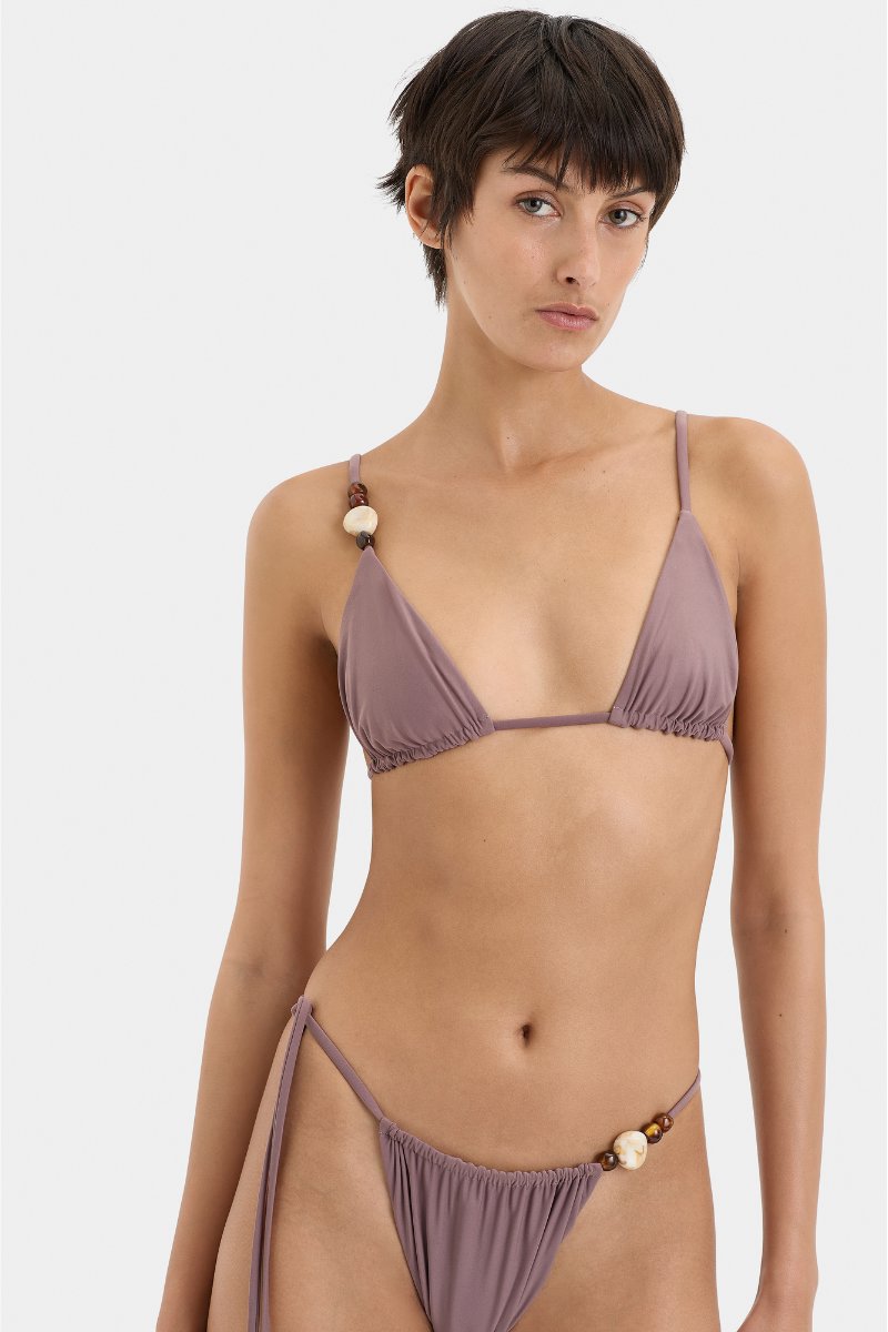 JEANNE BEADED STRING BRIEF-TAUPE Swim SIR. 