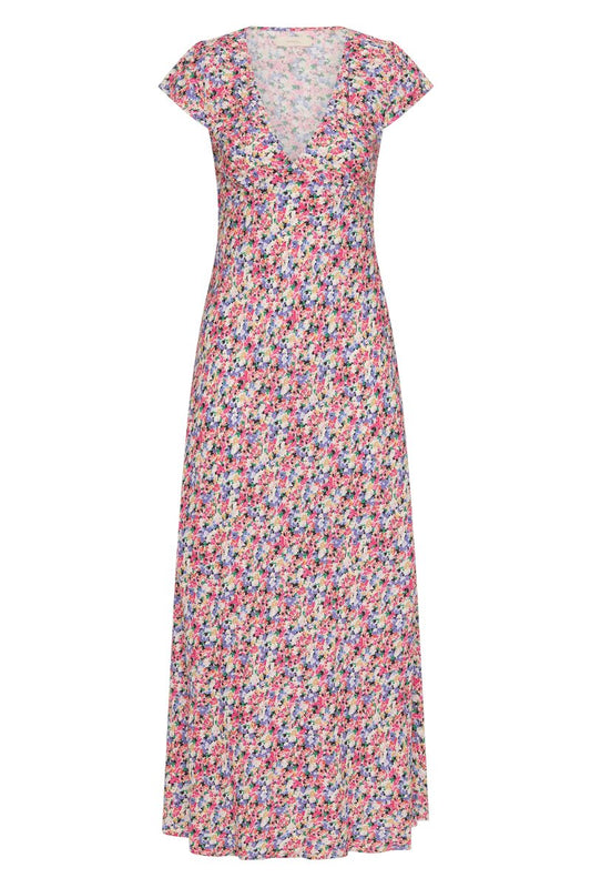 ESSON MIDI DRESS-VALERIE FLORAL MULTI Midi Dress Faithfull the Brand 