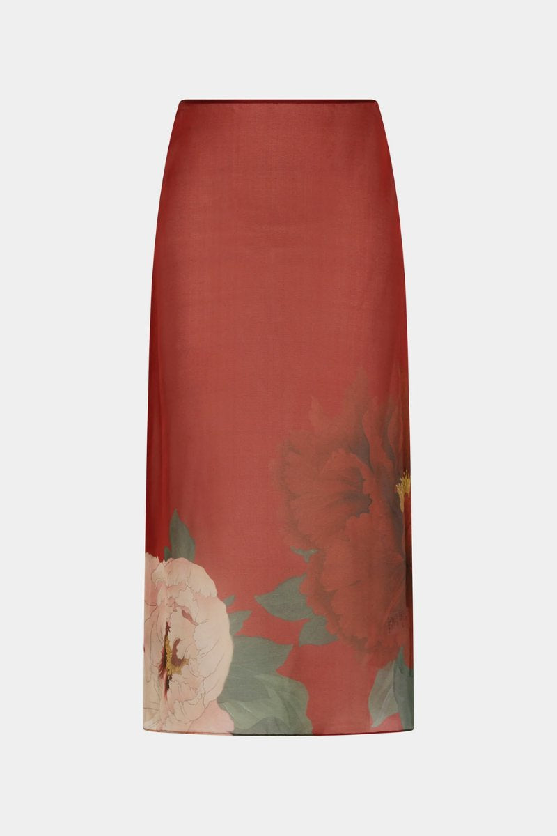 FLORIAN MIDI SKIRT-WILDFLOWER FLORAL Skirts SIR. 