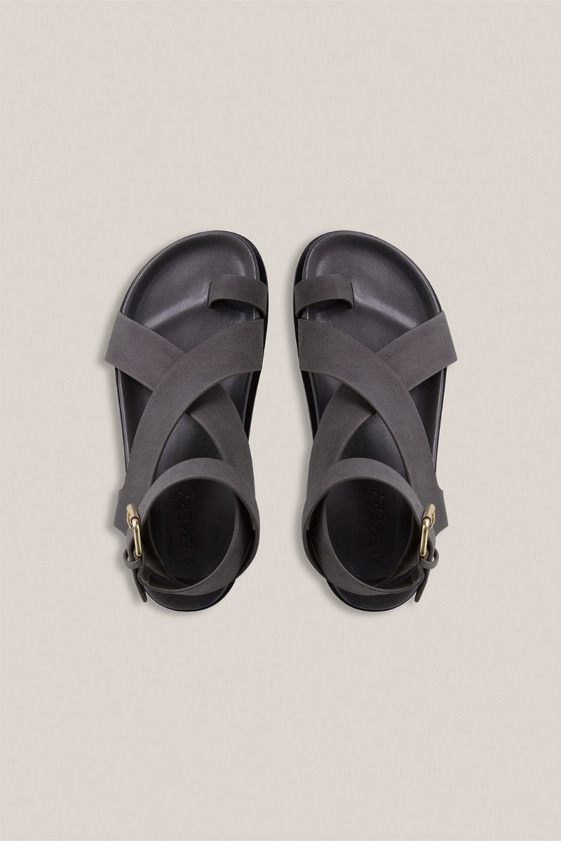 THE JALEN SANDAL-STORM SUEDE Footwear A.Emery 