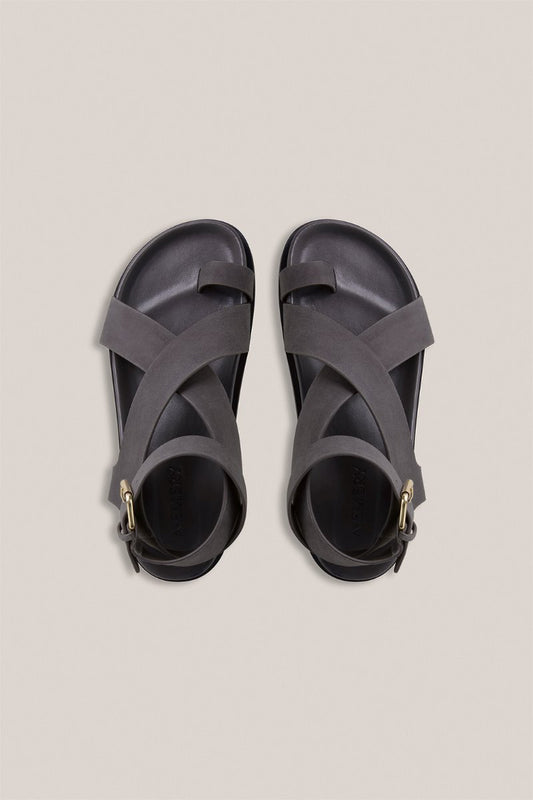 THE JALEN SANDAL-STORM SUEDE Footwear A.Emery 