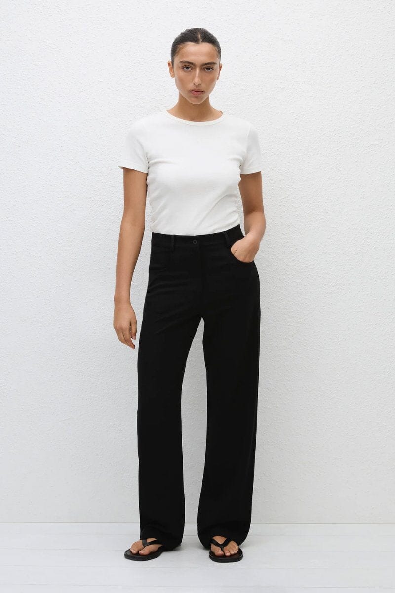 BABY TEE-CHALK Tops Matteau 