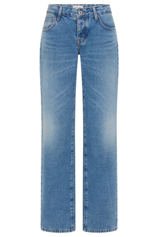 90S LOW RISE JEANS BY OUTLAND DENIM-90S BLUE Pants ST AGNI 