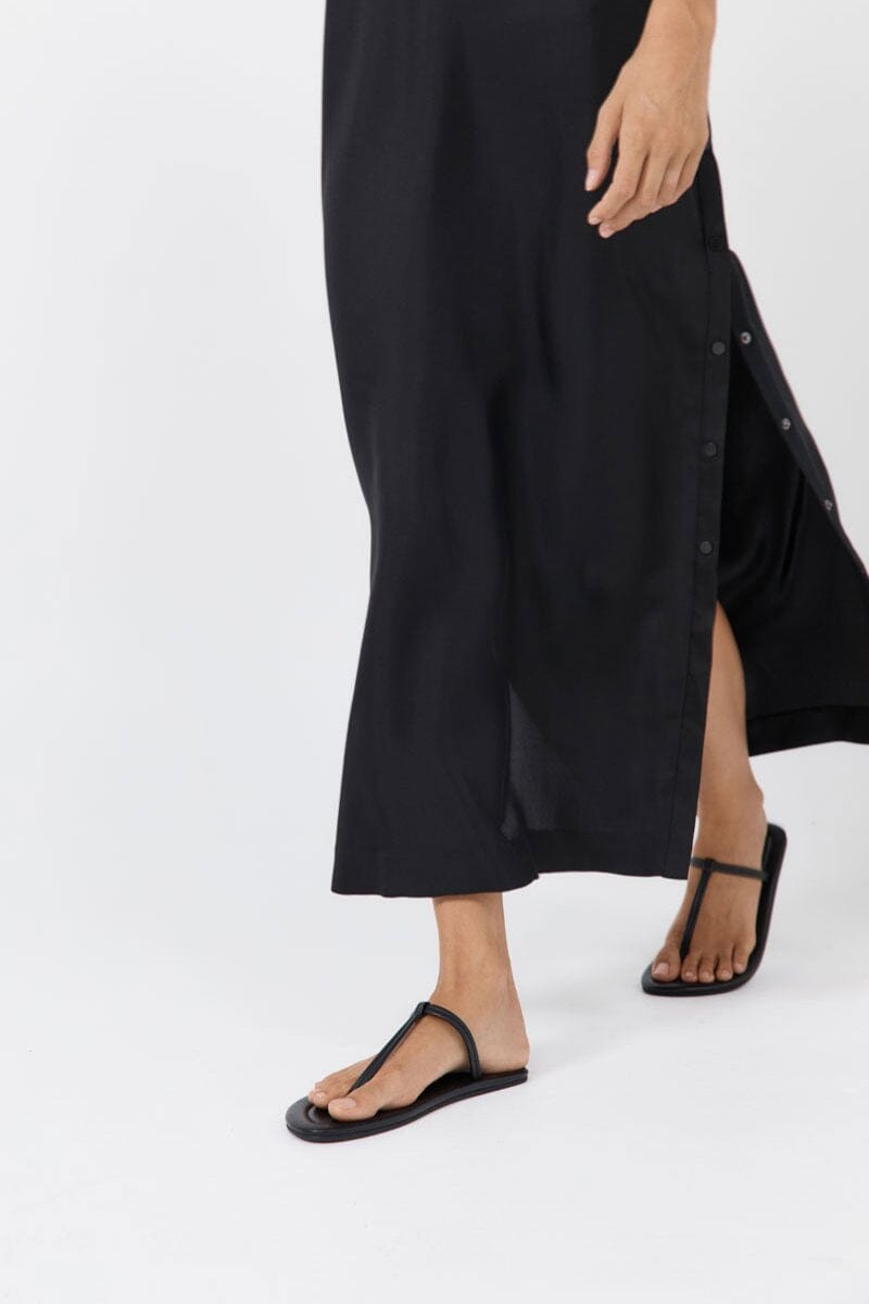 T SLIDE-BLACK Sandals ST AGNI 