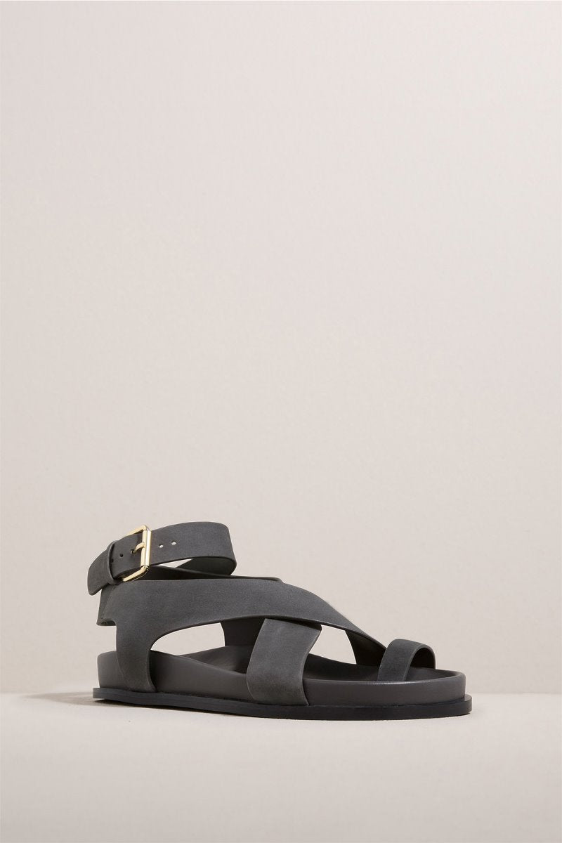 THE JALEN SANDAL-STORM SUEDE Footwear A.Emery 