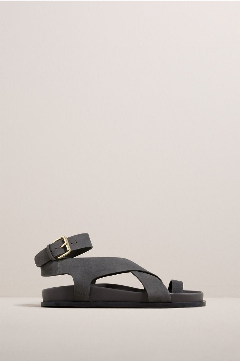 THE JALEN SANDAL-STORM SUEDE Footwear A.Emery 