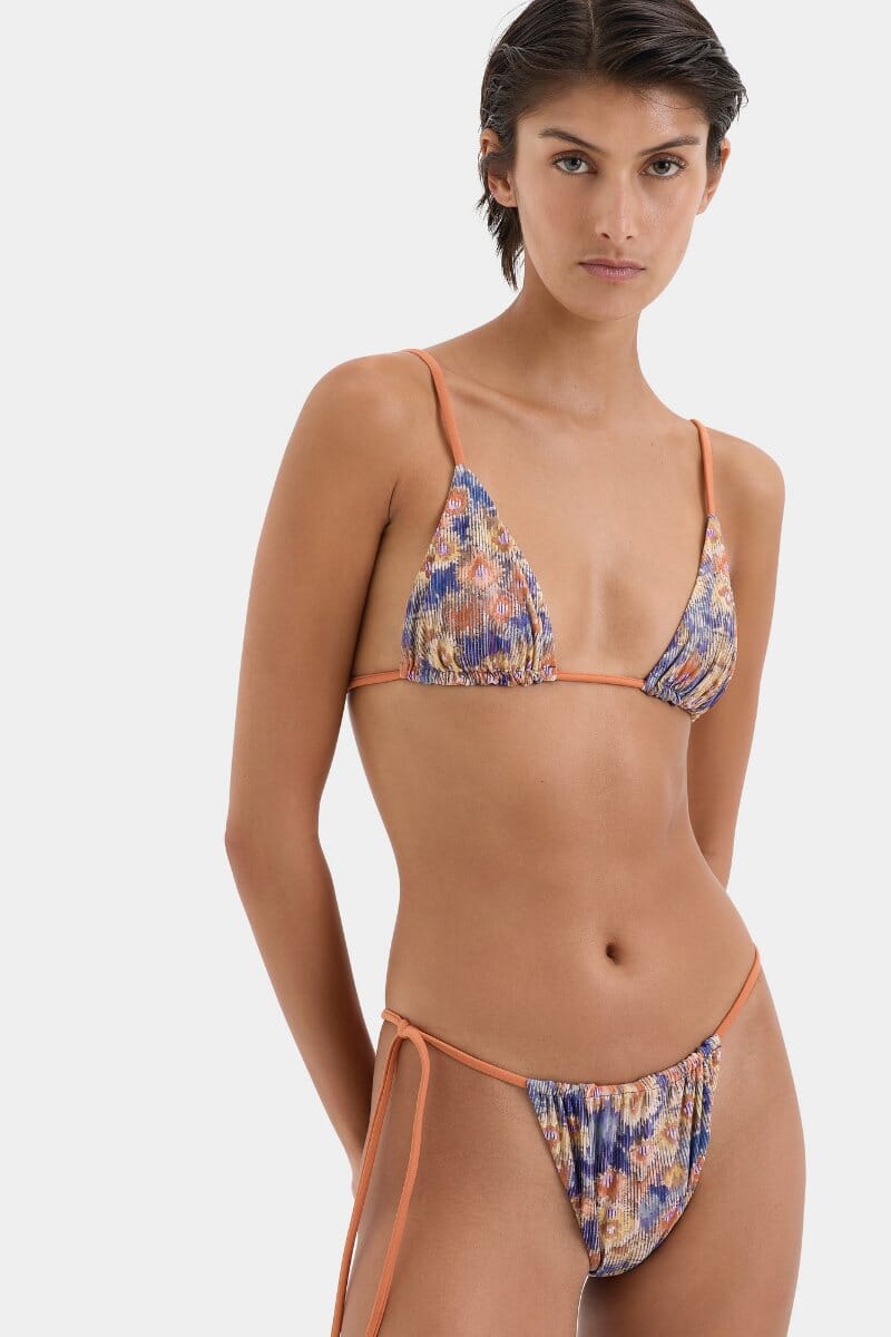 FIORE STRING TRIANGLE TOP-PETALO SCURO Swim SIR. 