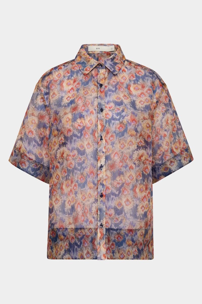 FIORE SHIRT-PETALO SCURO Tops SIR. 