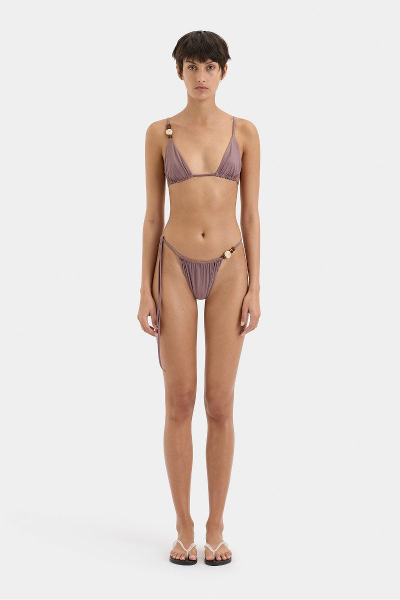 JEANNE BEADED STRING BRIEF-TAUPE Swim SIR. 