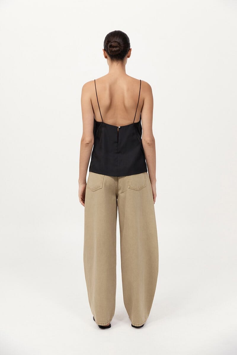 MID RISE BALLOON JEANS-SAHARA Denim ST AGNI 