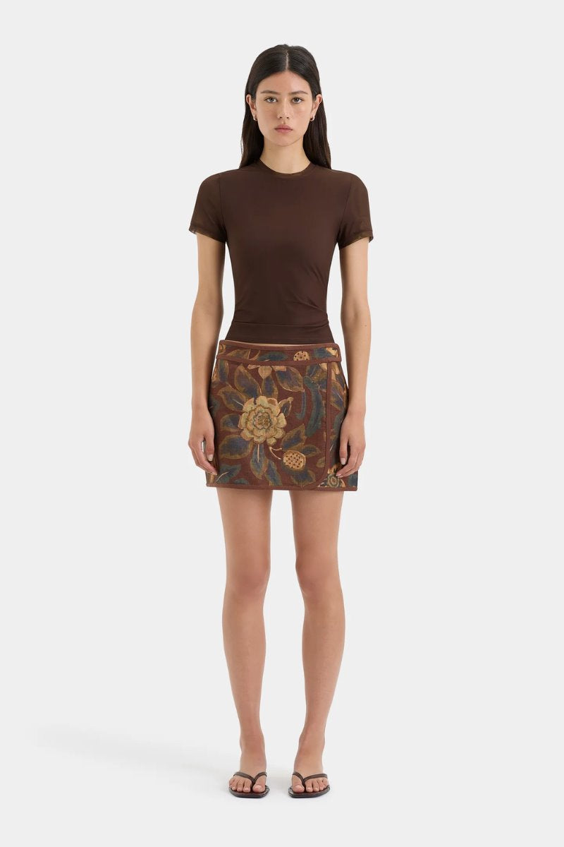 JERRY MINI SKIRT-TAPESTRY Skirts SIR. 