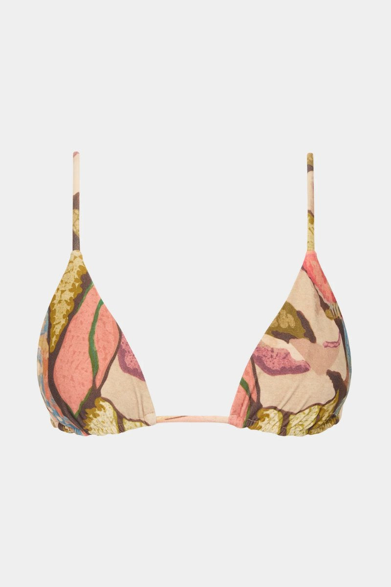 ROWE STRING TRIANGLE TOP-SANDERLING FLORAL Swim SIR. 